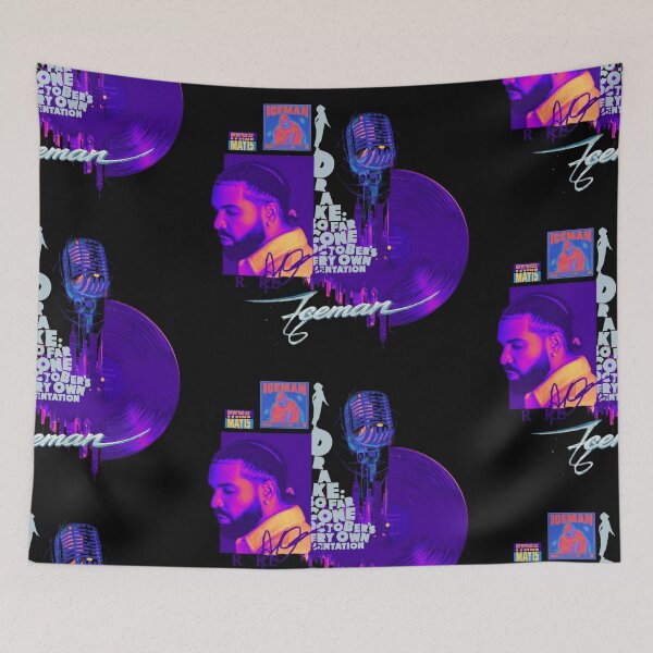Item preview, Drake Rapper Poster | OVO Inspired Vintage Hip Hop Graphic Art Print designed and sold by TRENDORART.