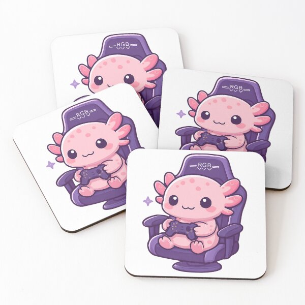Item preview, Axolotl Gamer – Cute Kawaii Gaming Axolotl Meme designed and sold by Doodle_Craze.