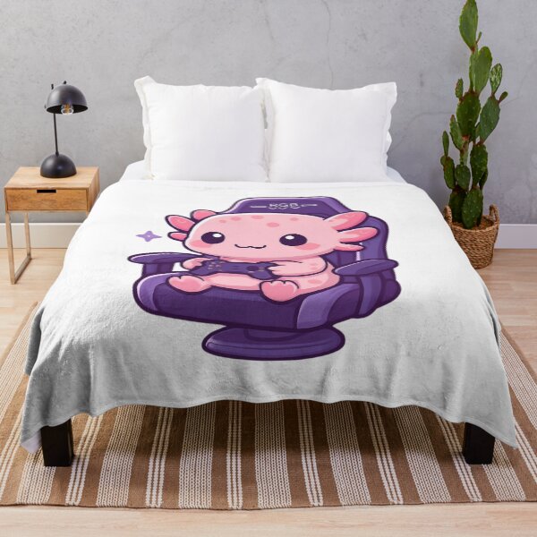 Item preview, Axolotl Gamer – Cute Kawaii Gaming Axolotl Meme designed and sold by Doodle_Craze.