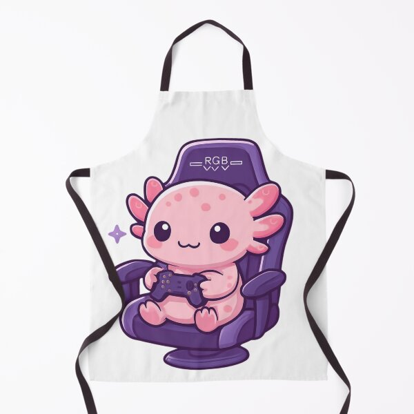 Item preview, Axolotl Gamer – Cute Kawaii Gaming Axolotl Meme designed and sold by Doodle_Craze.