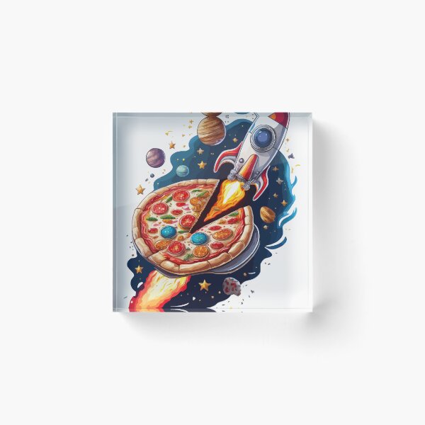 Item preview, Intergalactic Slice Express  designed and sold by bb-15artstudio.
