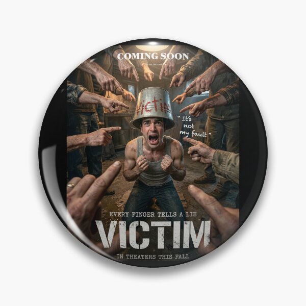 Item preview, VICTIM__<<You could be a victim, too..>> designed and sold by Pronoian-Space.