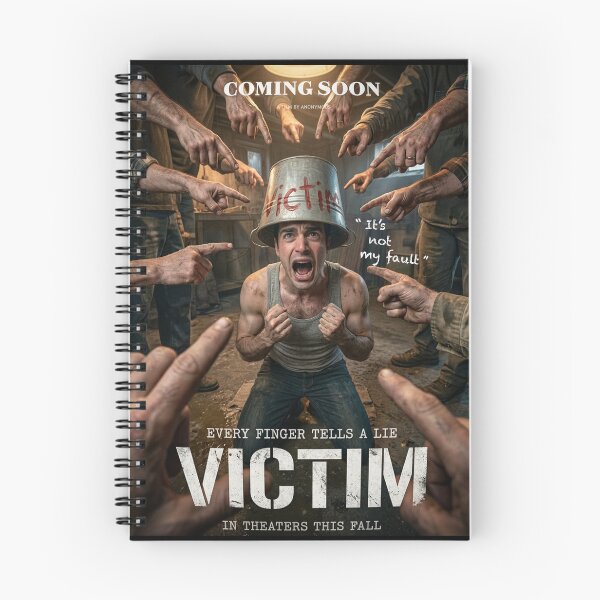 Item preview, VICTIM__<<You could be a victim, too..>> designed and sold by Pronoian-Space.