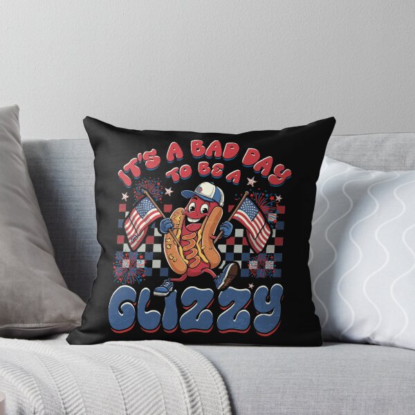 Item preview, It's A Bad Day To Be A Glizzy 4th Of July Hotdog Glizzy Gear designed and sold by schoolofbullies.
