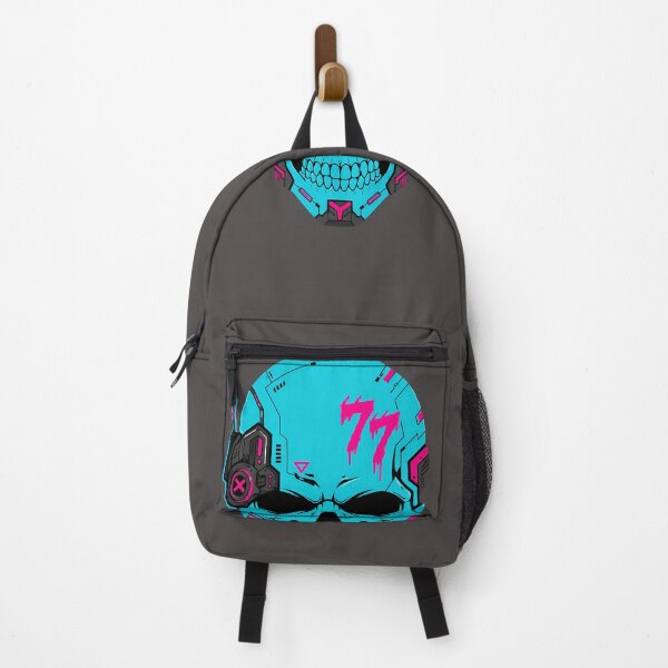 Item preview, Cyberpunk Cyber Skull 77 Neon Cybernetic Gaming Graphic designed and sold by ArtdesignsA.