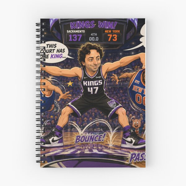 Item preview, Cartoon Basketball Showdown: Sergey Brin vs. Hasan Piker & Zohran Mamdani designed and sold by Uniqueartai.
