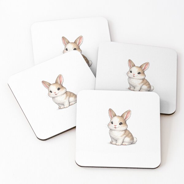 Item preview, Cute Bunny Rabbit PNG Sticker designed and sold by Ishratparween11.