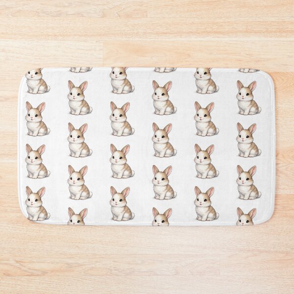 Item preview, Cute Bunny Rabbit PNG Sticker designed and sold by Ishratparween11.