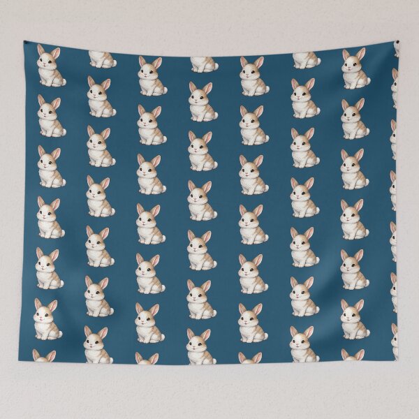 Item preview, Cute Bunny Rabbit PNG Sticker designed and sold by Ishratparween11.
