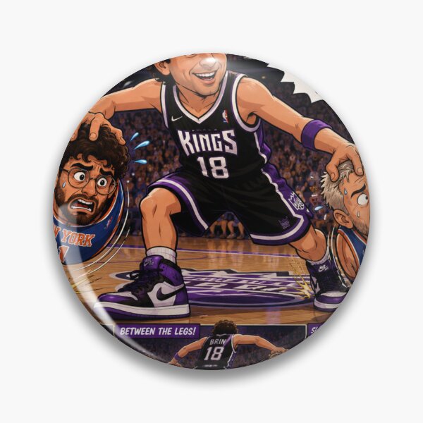 Item preview, Cartoon Basketball Showdown: Sergey Brin vs. Hasan Piker and Kyle Kulinski designed and sold by Uniqueartai.
