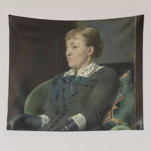 Item preview, Portrait of the Painter Kitty Kielland designed and sold by SharonTheFirst.