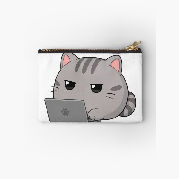 Item preview, Writer's Block - Annoyed Kitty designed and sold by Vanilla-Girl.