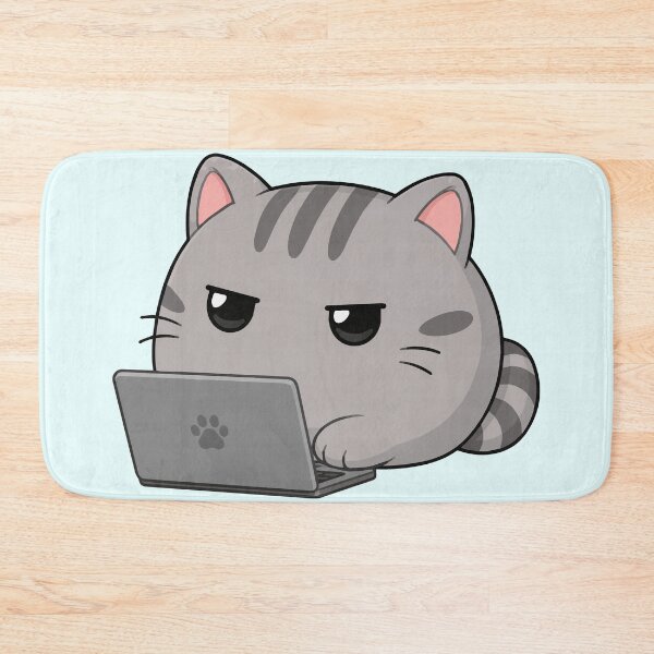 Item preview, Writer's Block - Annoyed Kitty designed and sold by Vanilla-Girl.