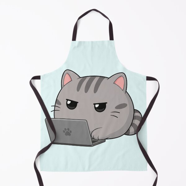 Item preview, Writer's Block - Annoyed Kitty designed and sold by Vanilla-Girl.