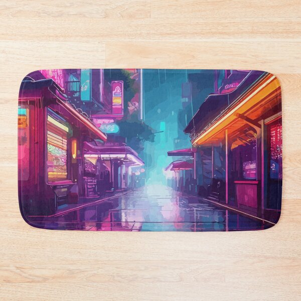 Item preview, Neon Reflections in the Storm  designed and sold by bb-15artstudio.