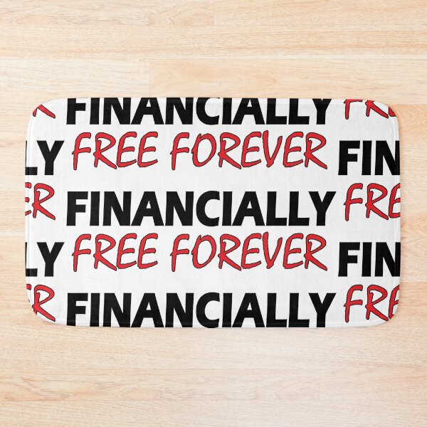 Item preview, Financially free forever designed and sold by Positive Mindzet!.