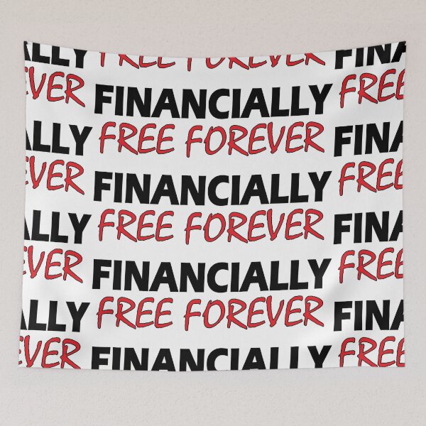 Item preview, Financially free forever designed and sold by Positive Mindzet!.