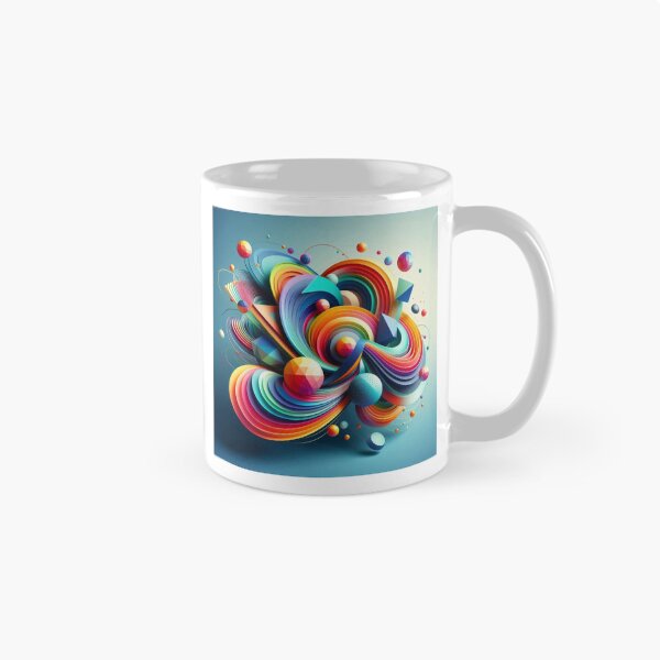 Item preview, Colorful Geometric Motion – Abstract 3D Design designed and sold by Dogandesighn.