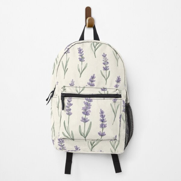 Item preview, Elegant Purple Lavender Floral Pattern designed and sold by weaveandwave.