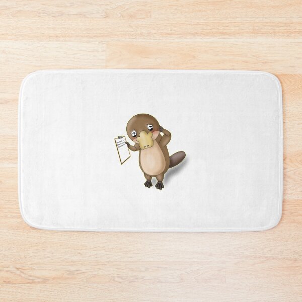 Item preview, Funny Confused Kawaii Platypus Identity Crisis designed and sold by BalRaju-Doodles.