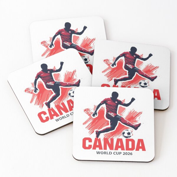 Item preview, Canada World Cup 2026 Soccer Player Flag Sticker designed and sold by PACS0011.
