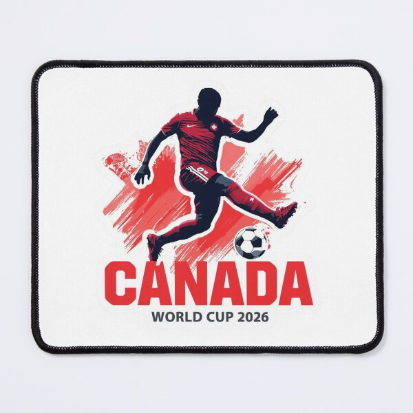 Item preview, Canada World Cup 2026 Soccer Player Flag Sticker designed and sold by PACS0011.