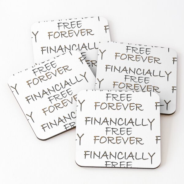 Item preview, Financially free forever designed and sold by Positive Mindzet!.