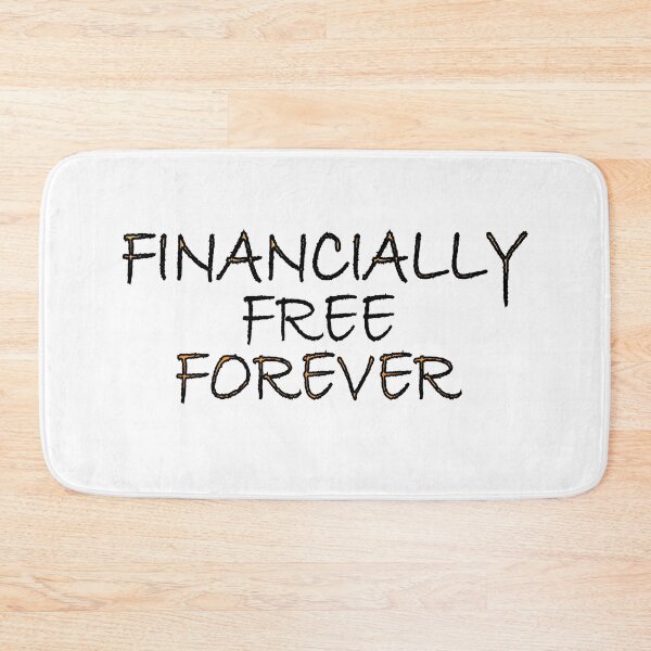 Item preview, Financially free forever designed and sold by Positive Mindzet!.