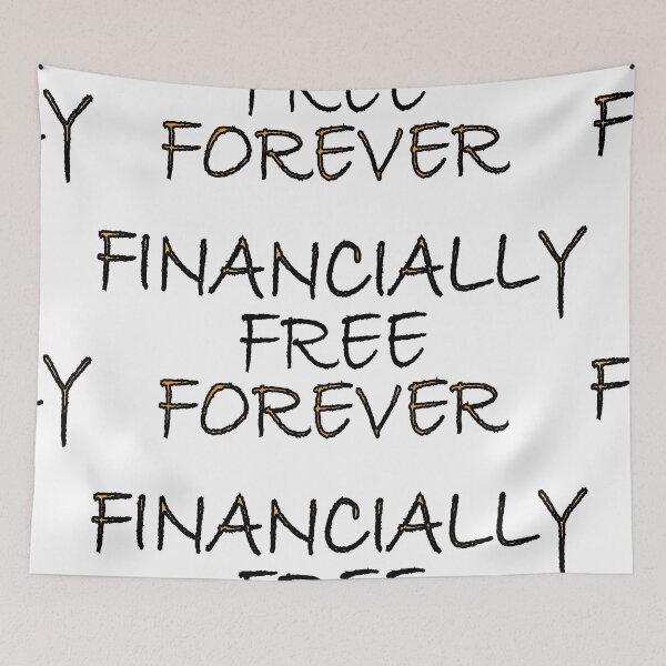 Item preview, Financially free forever designed and sold by Positive Mindzet!.