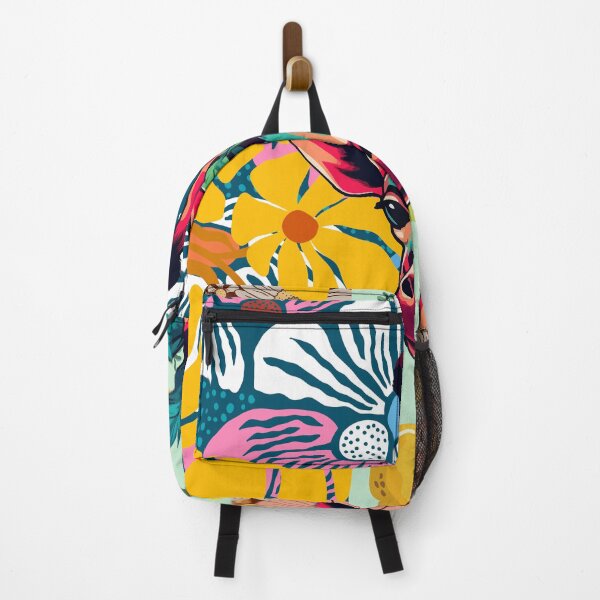 Item preview, Wild in Bloom — Tropical Giraffe Print designed and sold by Bottled Sunshine Studio.