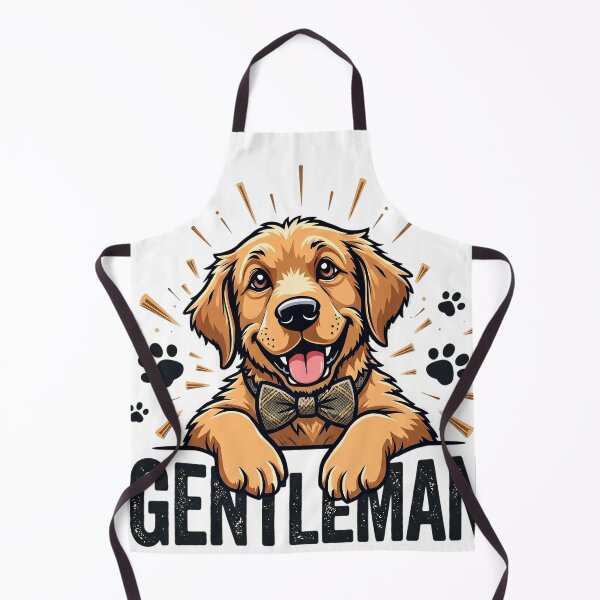 Item preview, Gentleman Golden Retriever Bow Tie Funny Dog Tee designed and sold by CrystalMineArts.