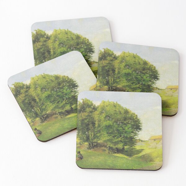 Item preview, Two Children and a Group of Trees designed and sold by SharonTheFirst.