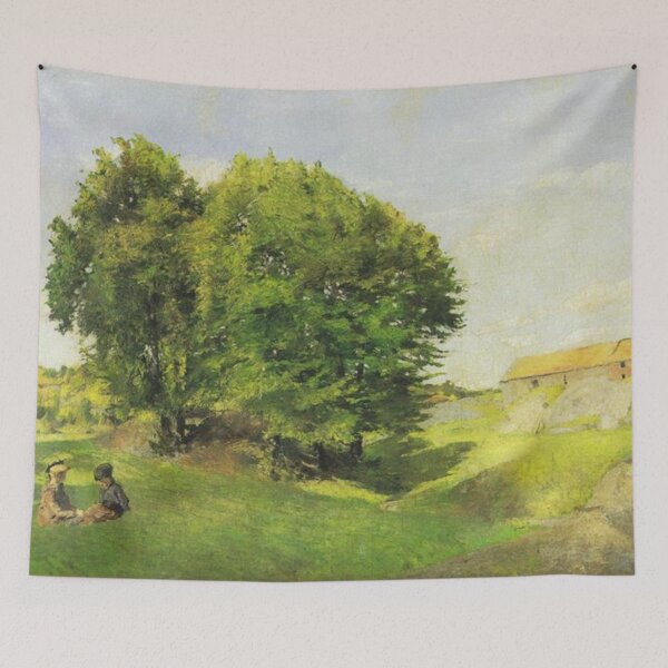 Item preview, Two Children and a Group of Trees designed and sold by SharonTheFirst.