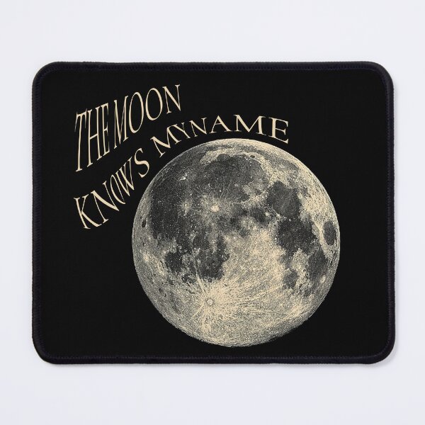 Item preview, The Moon Knows My Name — Vintage Celestial Art Print | Witchy Moon Poster, Gothic Astronomy Gift designed and sold by ArtofDari.