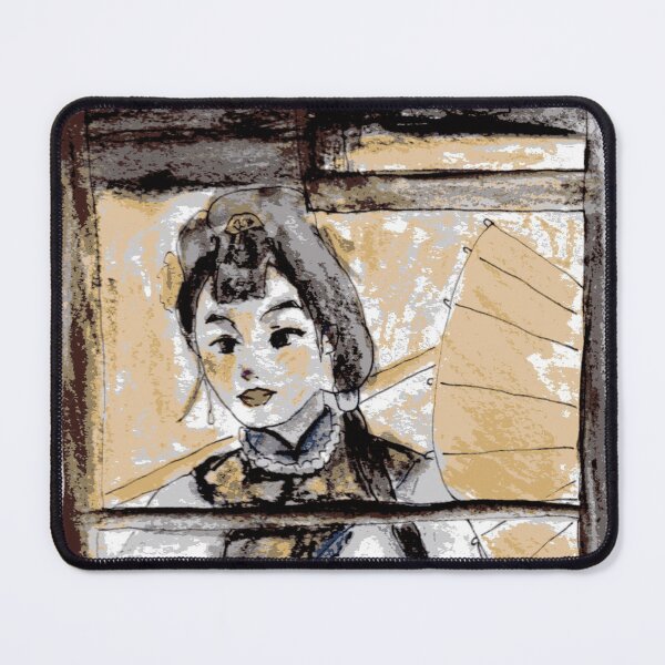 Item preview, Sepia Color Chinese Lady In Hanfu designed and sold by Junpeiberry.