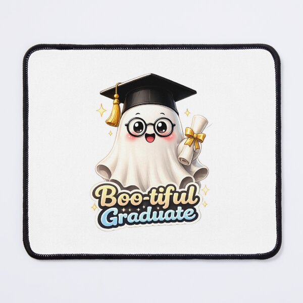 Item preview, Cute Ghost Graduation Class of 2026 Kawaii Graduate Sticker designed and sold by Red66circle.