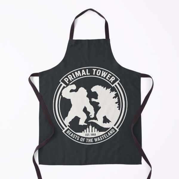Item preview, Primal Tower Giant Monster Beast Battle Retro Badge designed and sold by SplashTastic.