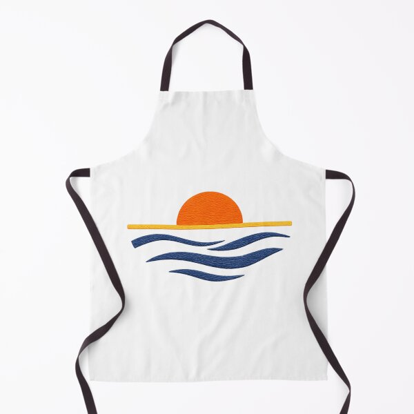 Item preview, Minimalist Ocean Sunset Design designed and sold by TheSlowShore.