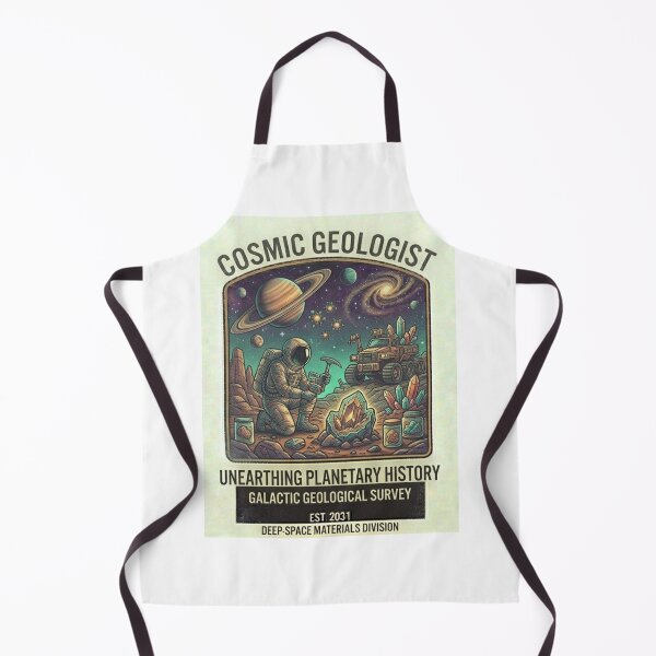 Item preview, Cosmic Geologist Shirt – Unearthing Planetary History Retro Astronaut Space Tee designed and sold by Baby Adee Collective.