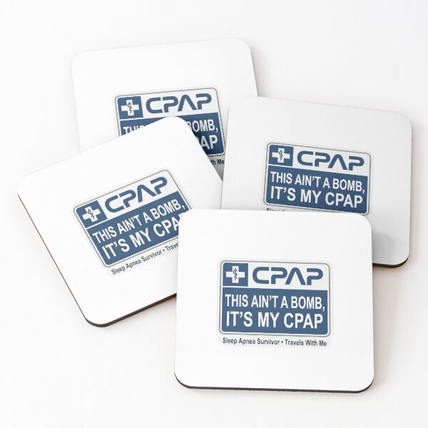 Item preview, CPAP Travel Alert designed and sold by Jimhebbe.