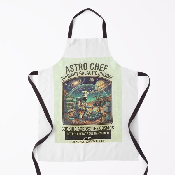Item preview, Astro-Chef Shirt – Gourmet Galactic Cuisine Funny Space Cooking Graphic Tee designed and sold by Baby Adee Collective.