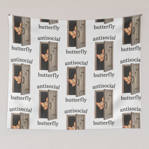 Item preview, Antisocial Butterfly  designed and sold by OlympicsMerch.