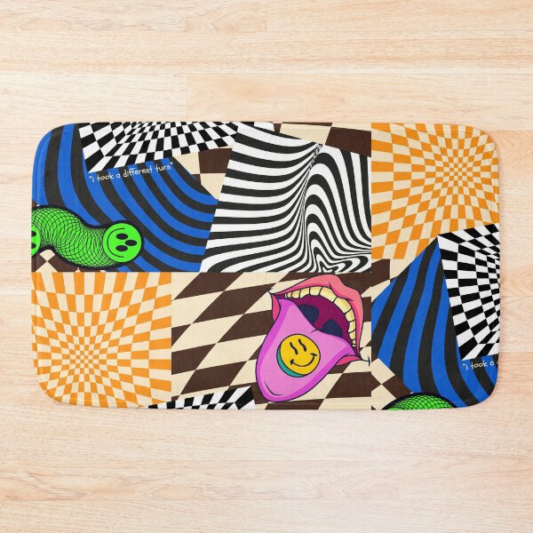 Item preview, Distorted Reality – Trippy Optical Illusion Collage designed and sold by Bottled Sunshine Studio.