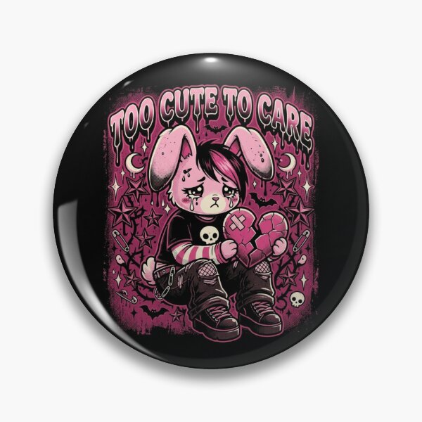 Item preview, Crying Bunny Pastel Goth Aesthetic designed and sold by Yellowriversss.