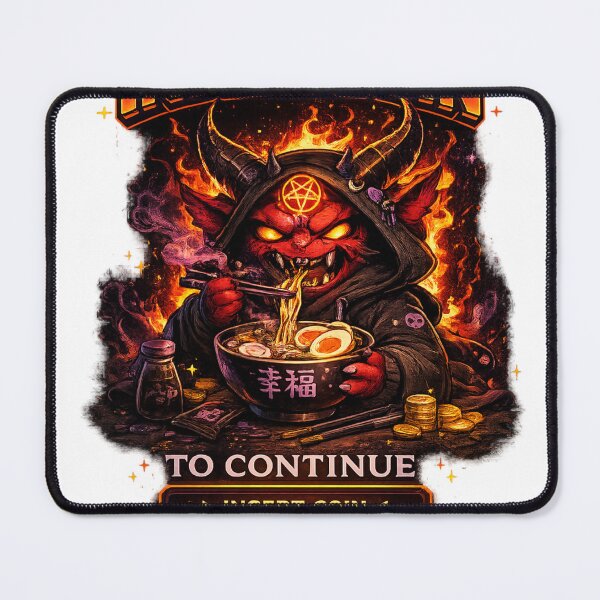 Item preview, Insert Coin Demon Ramen Gamer designed and sold by neonvael.