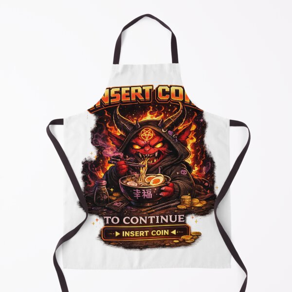Item preview, Insert Coin Demon Ramen Gamer designed and sold by neonvael.