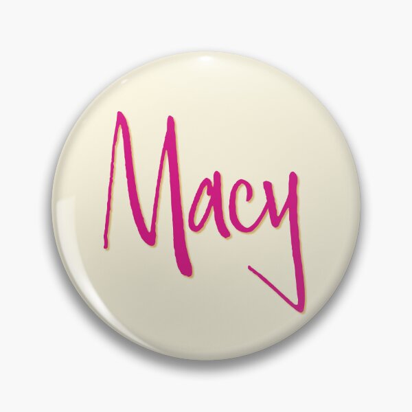 Item preview, MACY personalized type design designed and sold by CharlottePlaceArt.