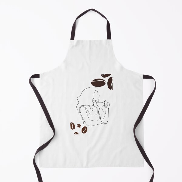 Item preview, Minimalist Coffee Lady Cozy Kitchen Decor designed and sold by PurposeStudio07.