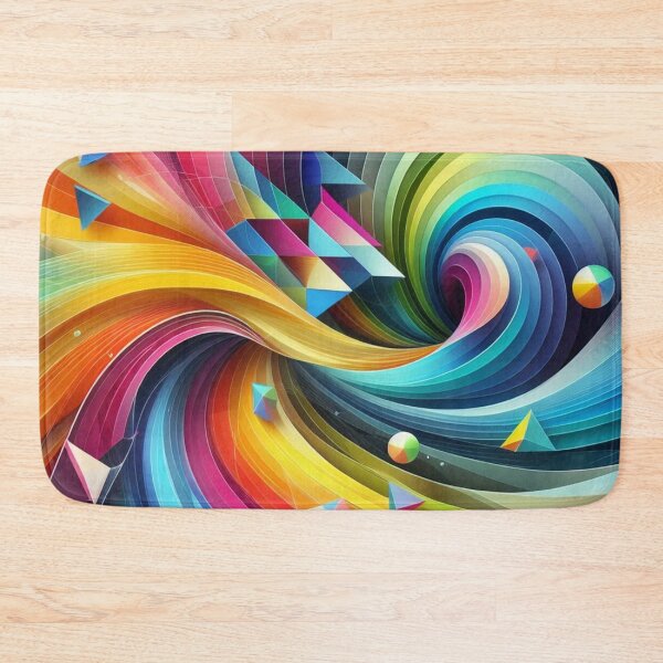 Item preview, Color Vortex – Abstract Geometric Motion Design designed and sold by Dogandesighn.