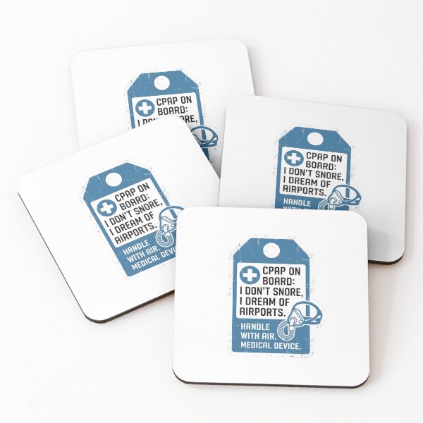 Item preview, CPAP Travel Alert designed and sold by Jimhebbe.